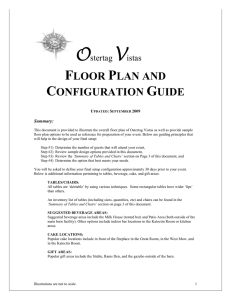 floor plan and configuration guide
