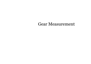 PDF Gear Measurement