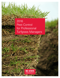 AG-408 2016 Pest Control for Turfgrass Managers