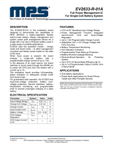 EV2633-R-01A - Monolithic Power System