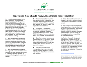 Ten Things You Should Know About Glass Fiber