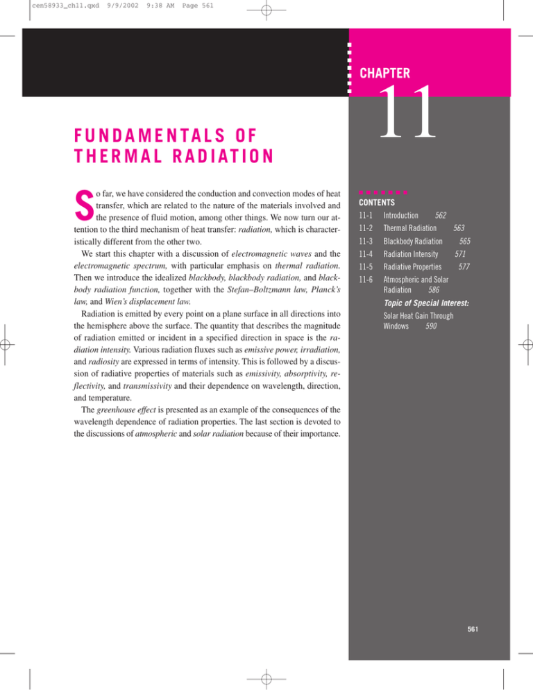 What Is The Origin Of Thermal Radiation