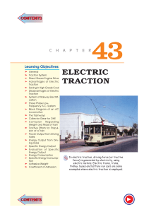 electric traction