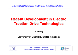 Recent Development in Electric Traction Drive Technologies