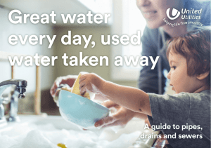 A Simple Guide to Water pipes, drains and sewers