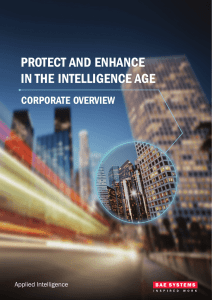 PROTECT AND ENHANCE IN THE INTELLIGENCE AGE