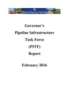 Pipeline Infrastructure Task Force - To Parent Directory