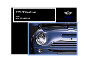 owner`s manual