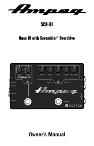 SCR-DI - Ampeg