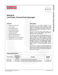 RV4141A — Low-Power, Ground