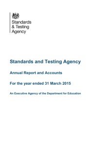 Standards and Testing Agency