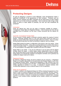 Protecting Designs