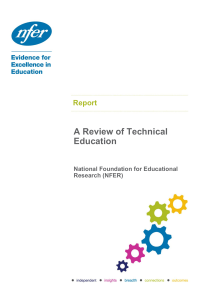 A Review of Technical Education