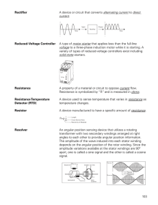 103 Rectifier A device or circuit that converts alternating current to