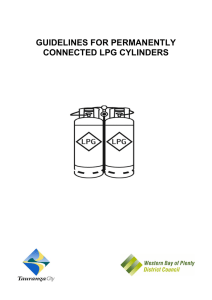 guidelines for permanently connected lpg cylinders