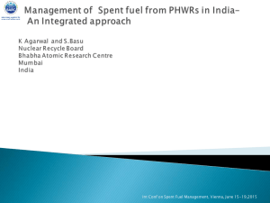 Int Conf on Spent Fuel Management, Vienna, June 15