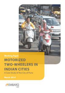 Working Paper Motorized tWo