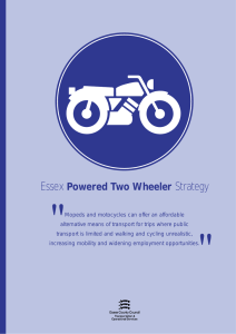 Powered Two Wheeler - Essex County Council