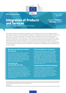 Integration of Products and Services