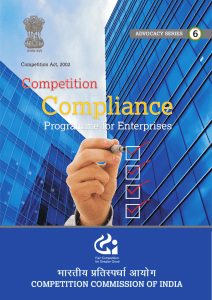 Compliance - Competition Commission of India