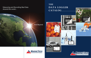 data logger catalog