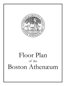 Floor Plan Boston Athenæum