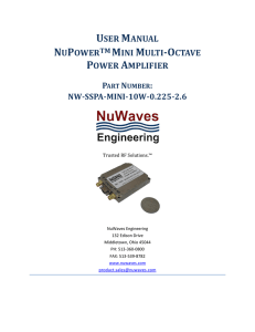 user manual nupower tm mini multi