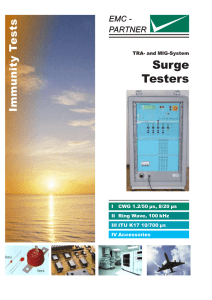Surge Testers