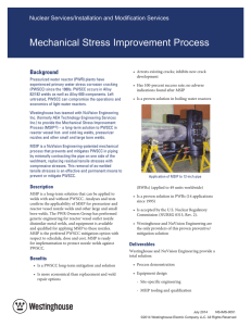 Mechanical Stress Improvement Process