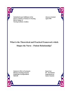 What is the Theoretical and Practical Framework which