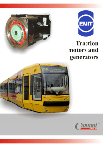 Traction motors and generators