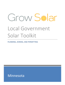 Local Government Solar Toolkit