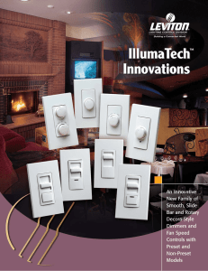 Leviton IllumaTech IPX06-10Z Brochure
