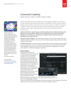 April 2015 What`s New in Adobe Creative Cloud