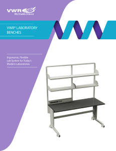 vwr® laboratory benches
