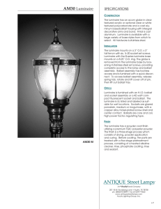 AM30 - Antique Street Lamps