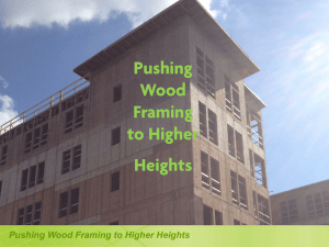 Pushing Wood Framing to Higher Heights