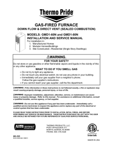 gas-fired furnace