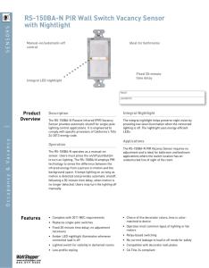 thumbnail image 2 of Legrand WattStopper RS-150BA-W White Vacancy Sensor – NEW, Fast Free Shipping 2 of 4