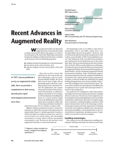Recent advances in augmented reality