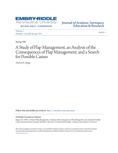 A Study of Flap Management, an Analysis