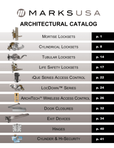 architectural catalog