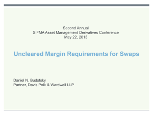 Uncleared Margin Requirements for Swaps under Dodd-Frank