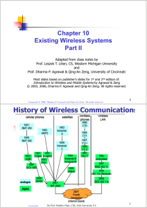 History of Wireless Communications