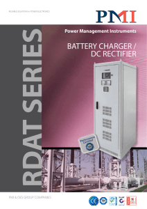 DC Charger / Rectifier - PMI – Power Management Instruments