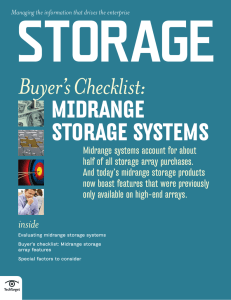 midrange storage systems