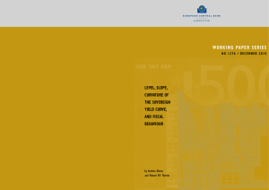 Level, slope, curvature of the sovereign yield curve, and fiscal