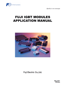 fuji igbt modules application manual
