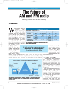 The Future of AM and FM Radio