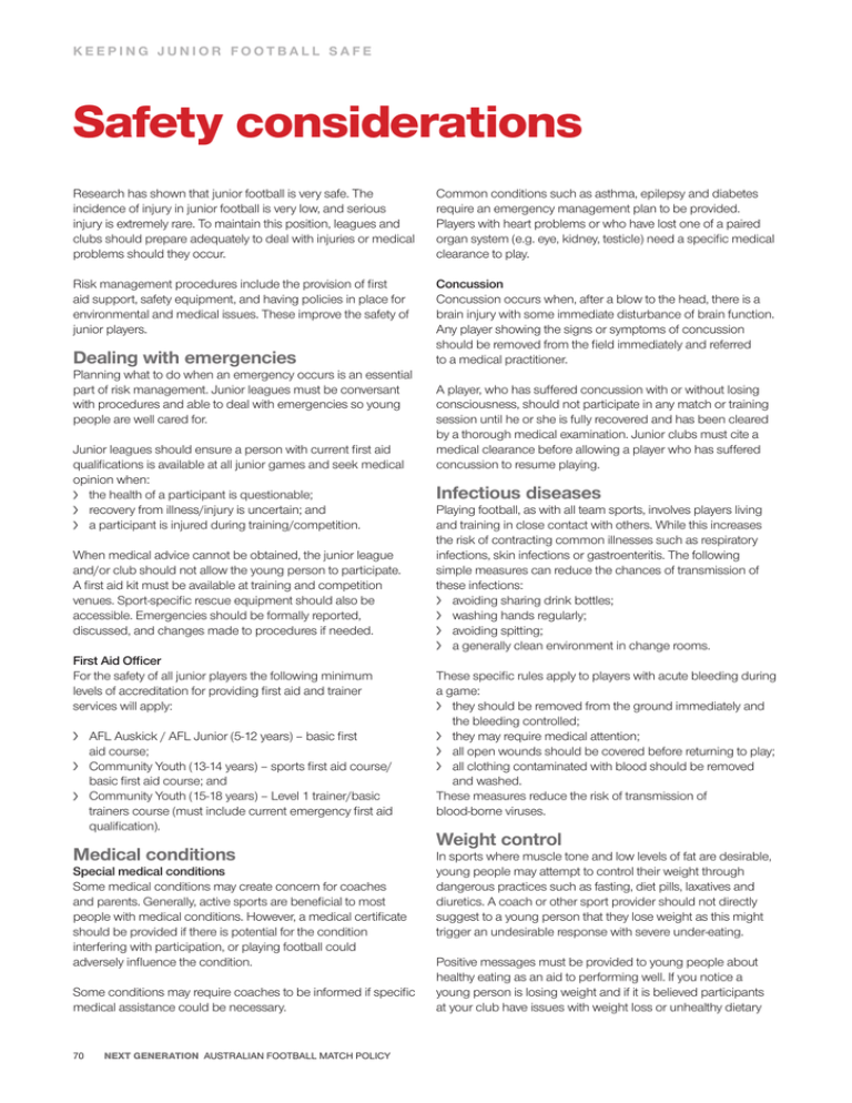 Safety Considerations